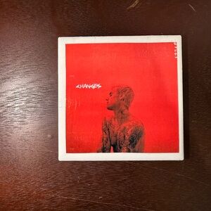 Album coaster - Justin Bieber  'Changes'